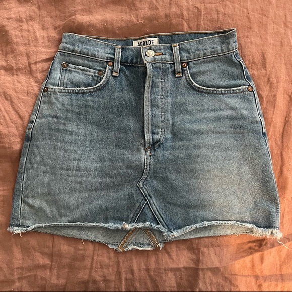 Agolde Denim Skirt - Picture 1 of 3